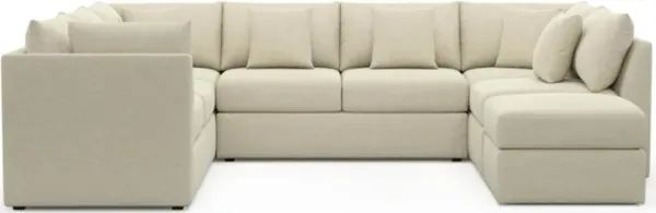 The Pitt Foam Comfort Sectional - Bridger Shell