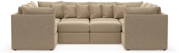 The Pitt Foam Comfort Sectional - Liv Wicker