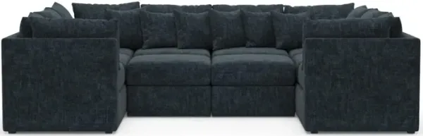 The Pitt Foam Comfort Sectional - Argo Navy