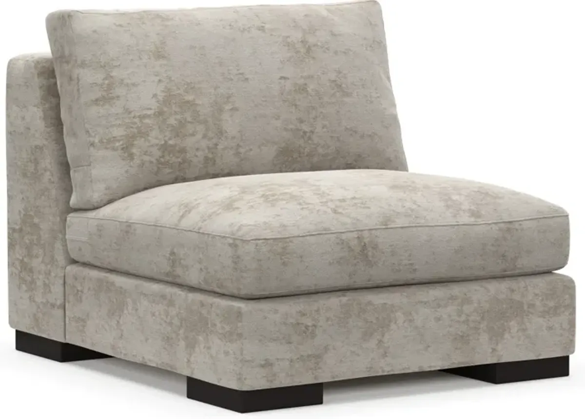 Bondi Hybrid Comfort Armless Chair - Hearth Cement