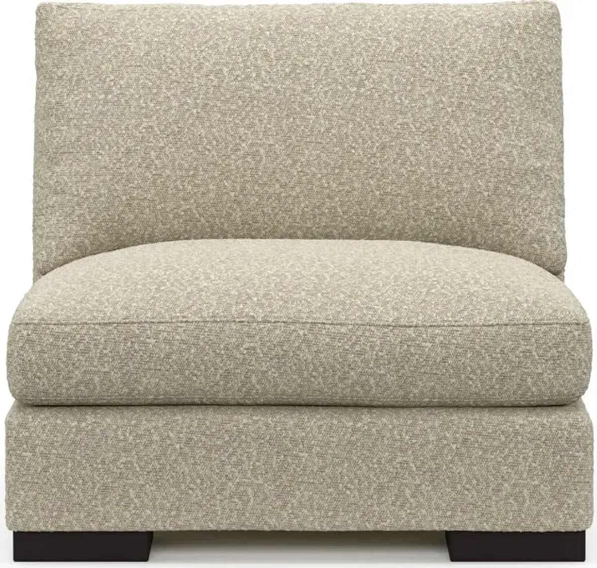 Bondi Hybrid Comfort Armless Chair - Bloke Cotton