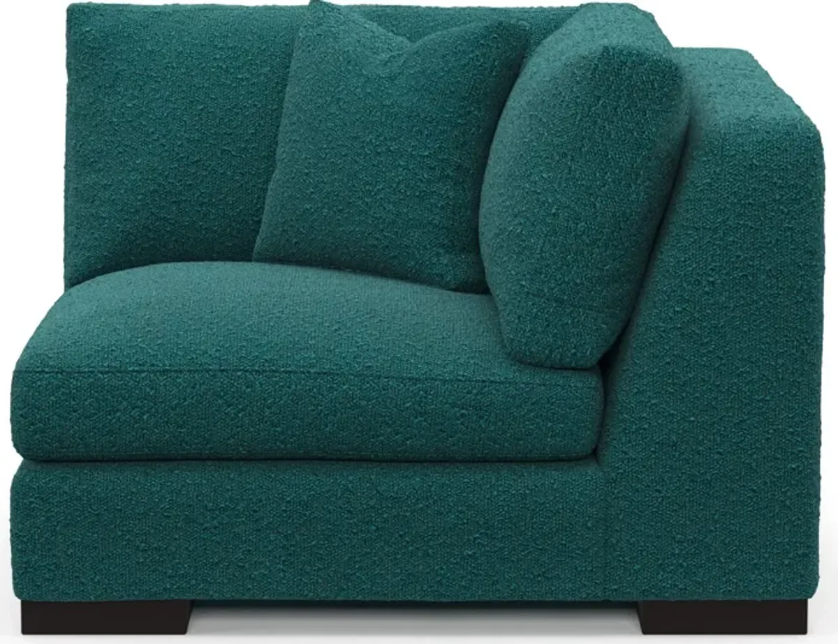 Bondi Hybrid Comfort Corner Chair - Bloke Peacock