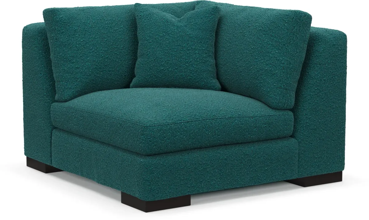 Bondi Hybrid Comfort Corner Chair - Bloke Peacock