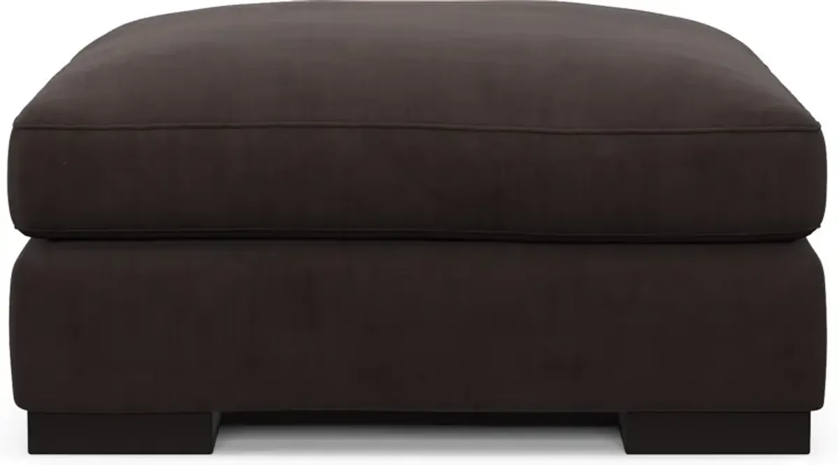 Bondi Hybrid Comfort Ottoman - Merrimac Dark Brown