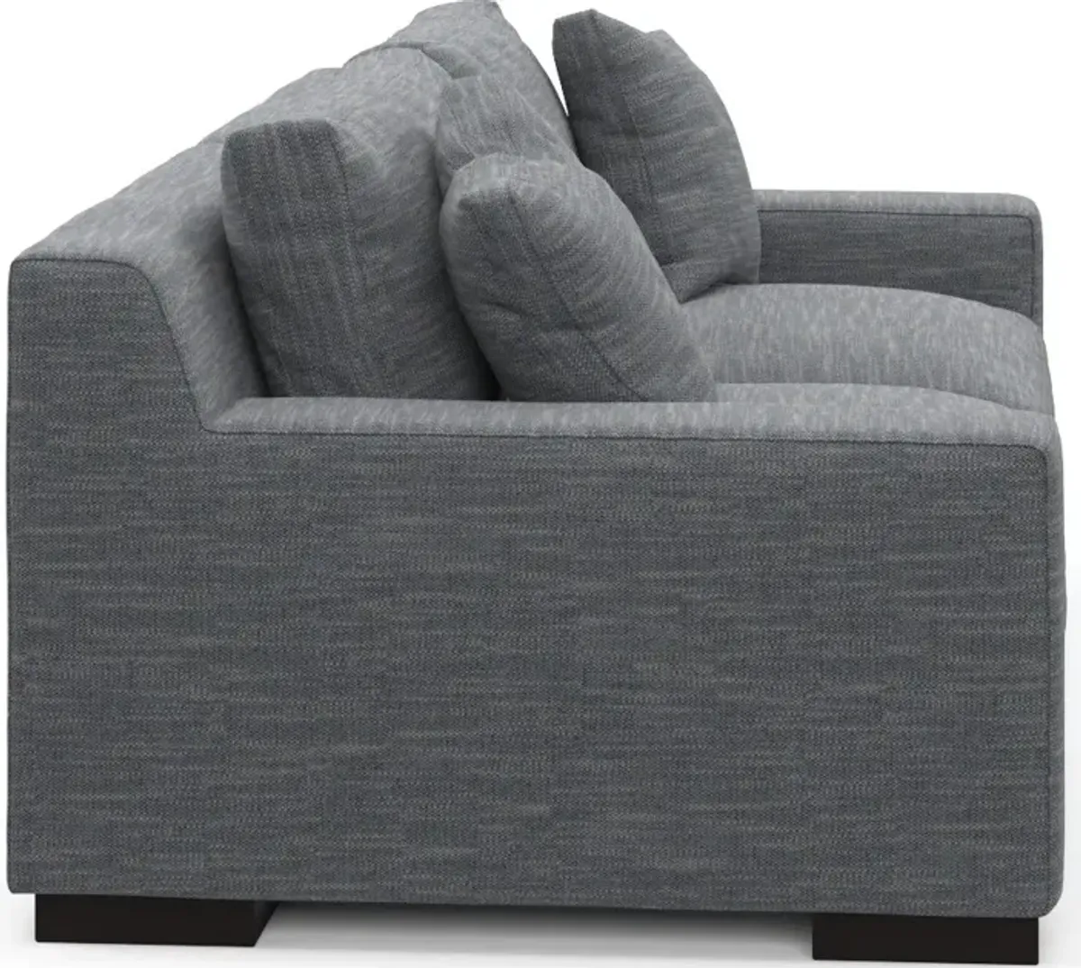 Bondi Hybrid Comfort 2-Piece Sofa - Dudley Indigo