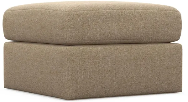 The Pitt Hybrid Comfort Ottoman - Liv Wicker