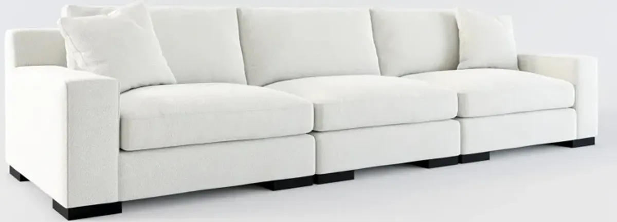 Bondi Hybrid Comfort 3-Piece Sofa - Oslo Snow