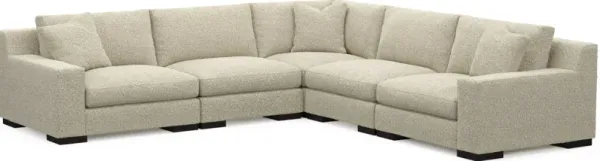 Bondi Hybrid Comfort 5-Piece Sectional - Bloke Cotton