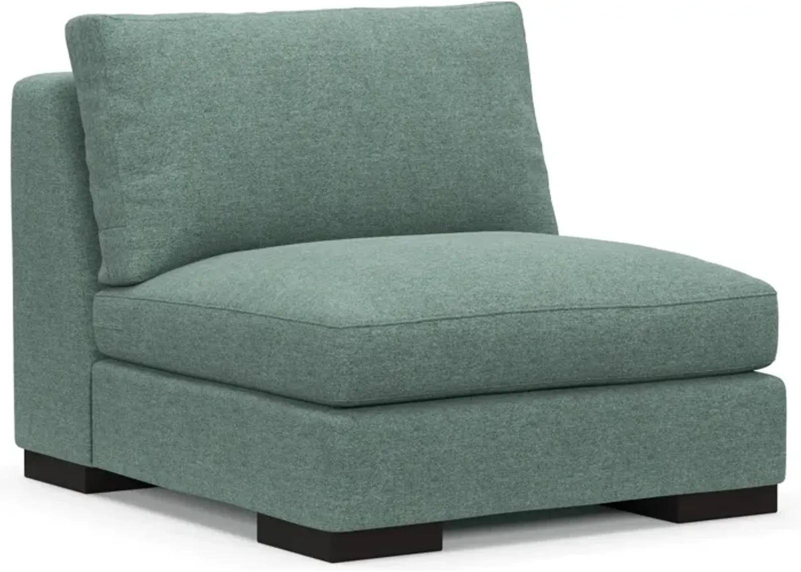 Bondi Foam Comfort Armless Chair - Bridger Jade