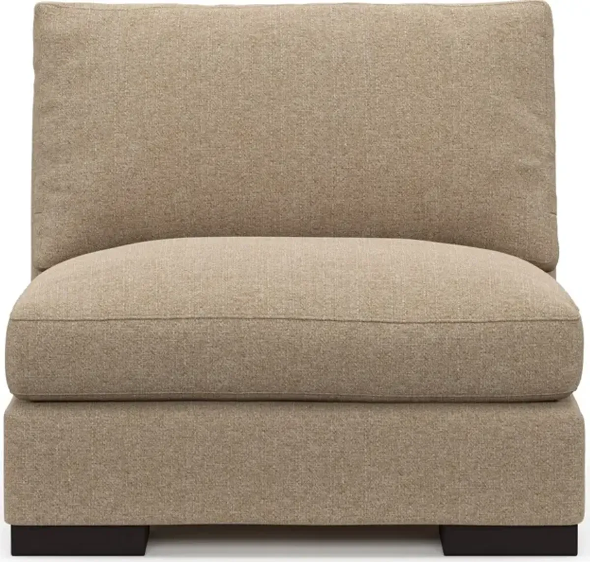 Bondi Foam Comfort Armless Chair - Liv Wicker