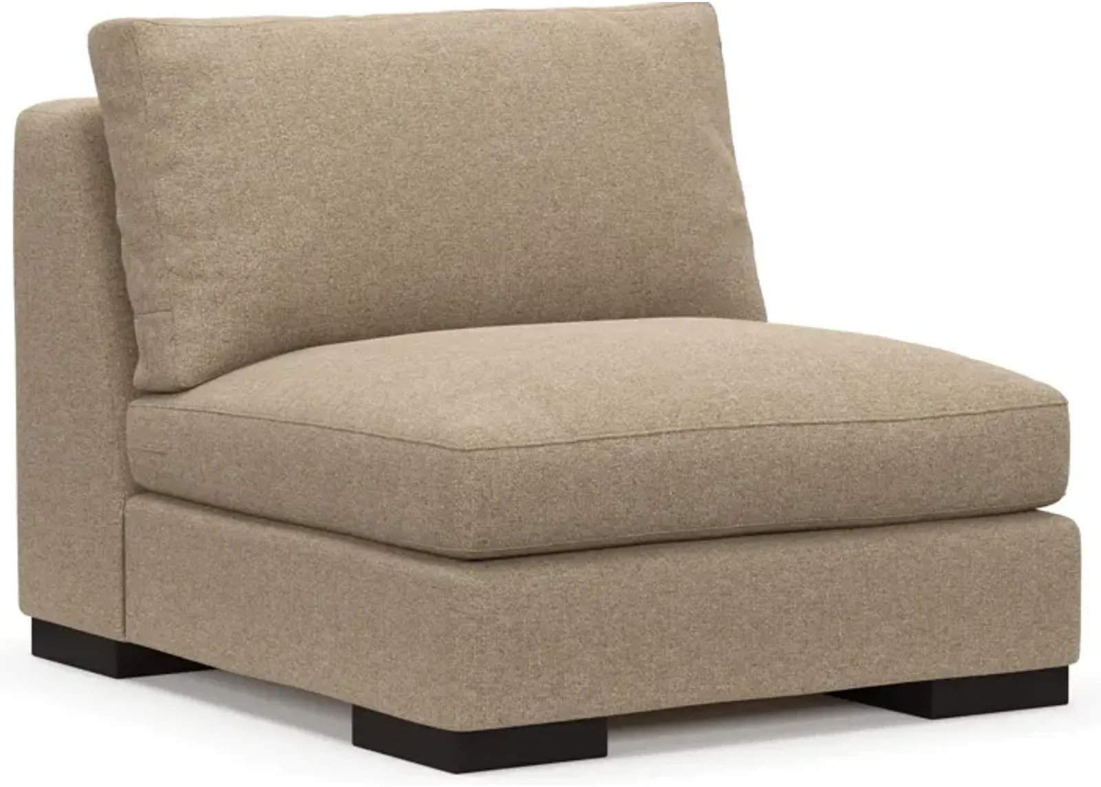 Bondi Foam Comfort Armless Chair - Liv Wicker