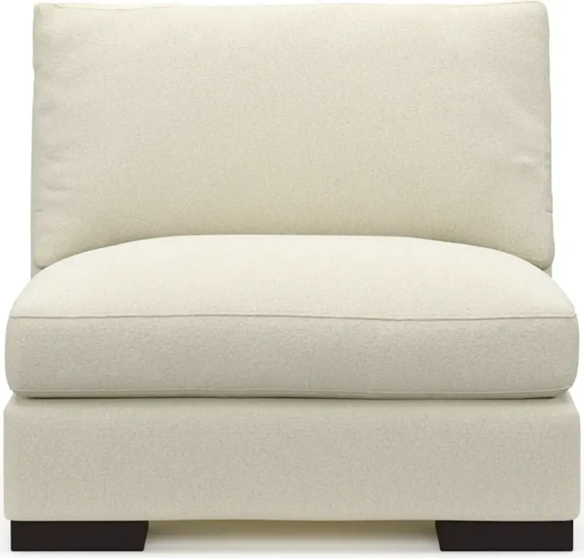 Bondi Foam Comfort Armless Chair - Fincher Ivory