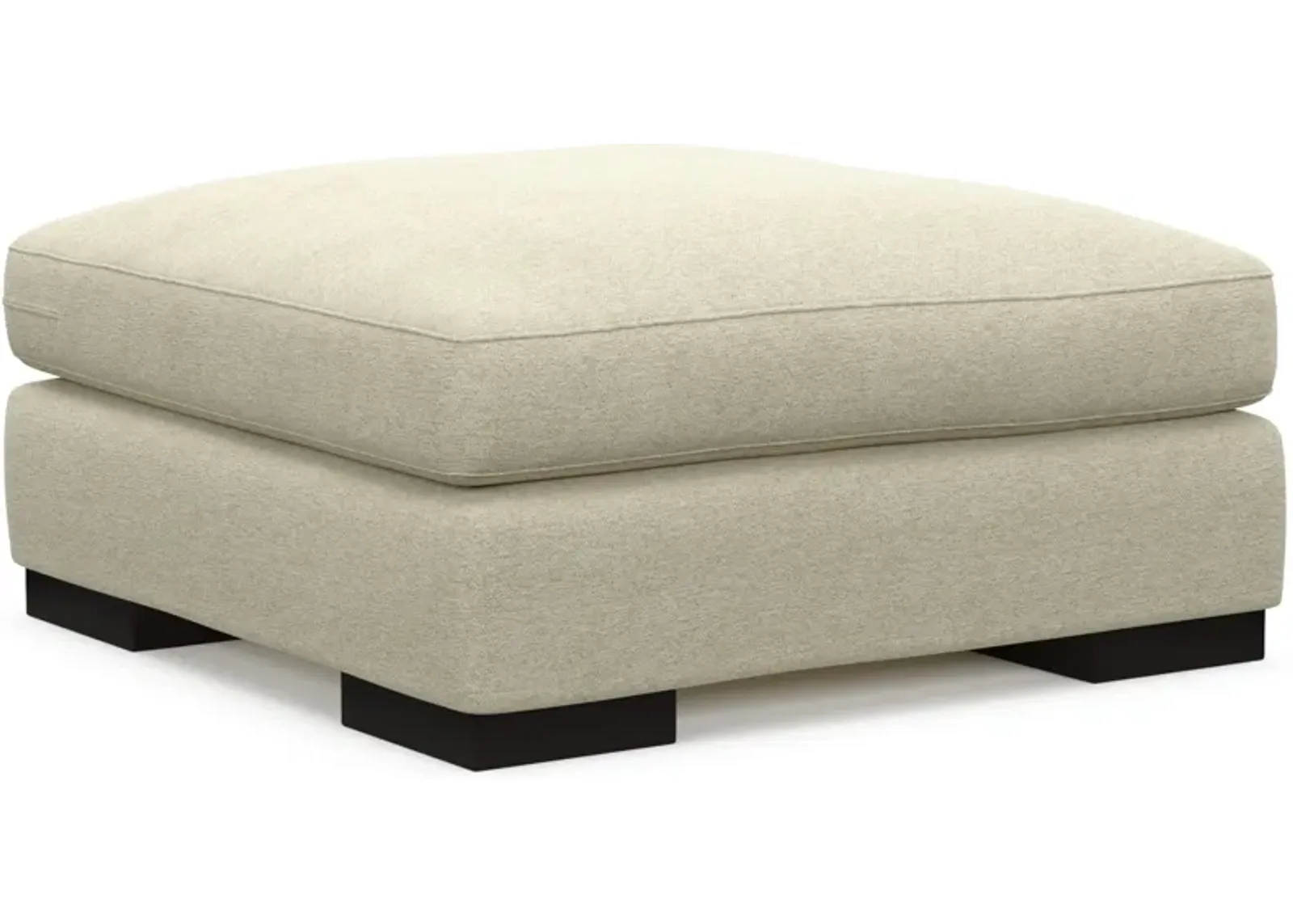 Bondi Foam Comfort Ottoman - Bridger Shell