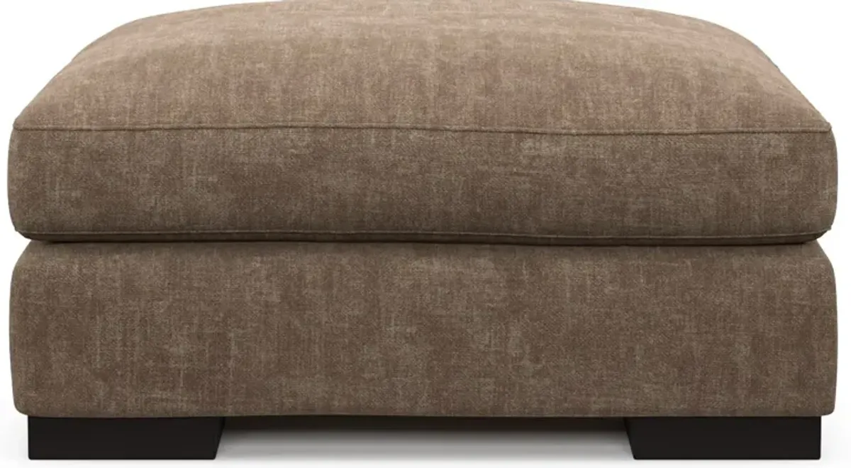 Bondi Foam Comfort Ottoman - Argo Java