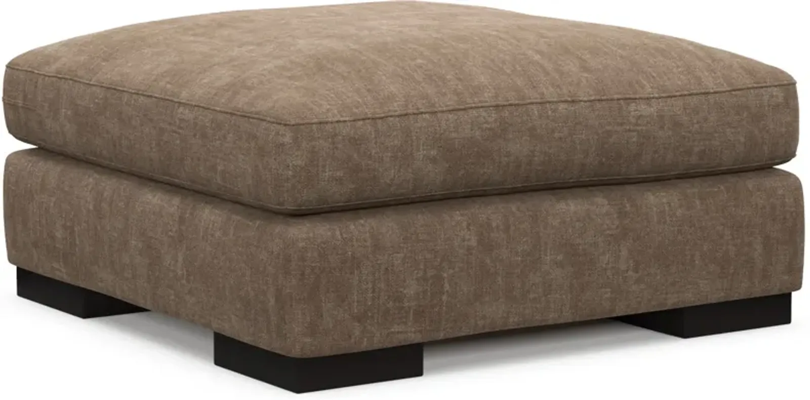 Bondi Foam Comfort Ottoman - Argo Java