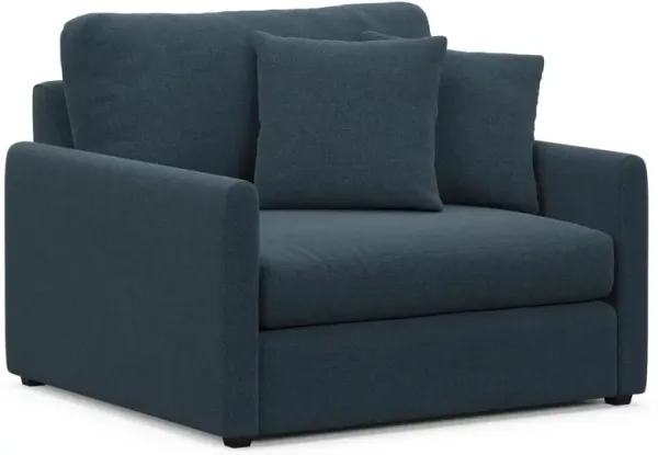 Jaden Foam Comfort Chair - Broderick Indigo