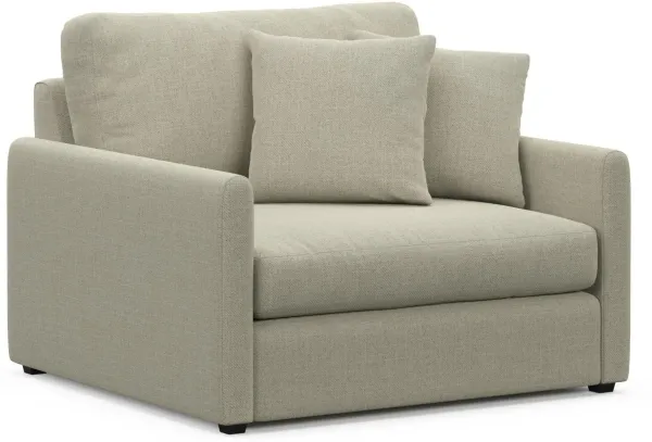 Jaden Hybrid Comfort Chair - Broderick Charcoal