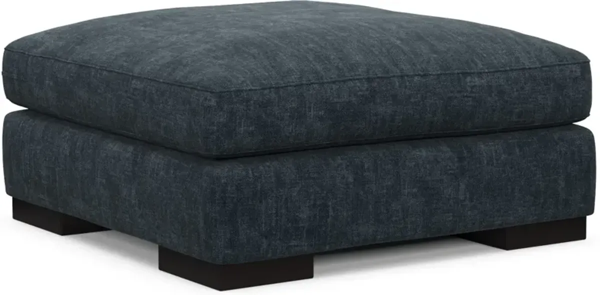 Bondi Hybrid Comfort Ottoman - Argo Navy