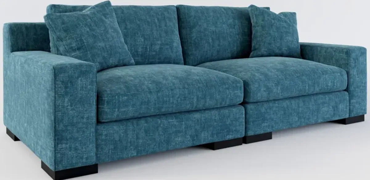 Bondi Hybrid Comfort 2-Piece Sofa - Argo Tropic