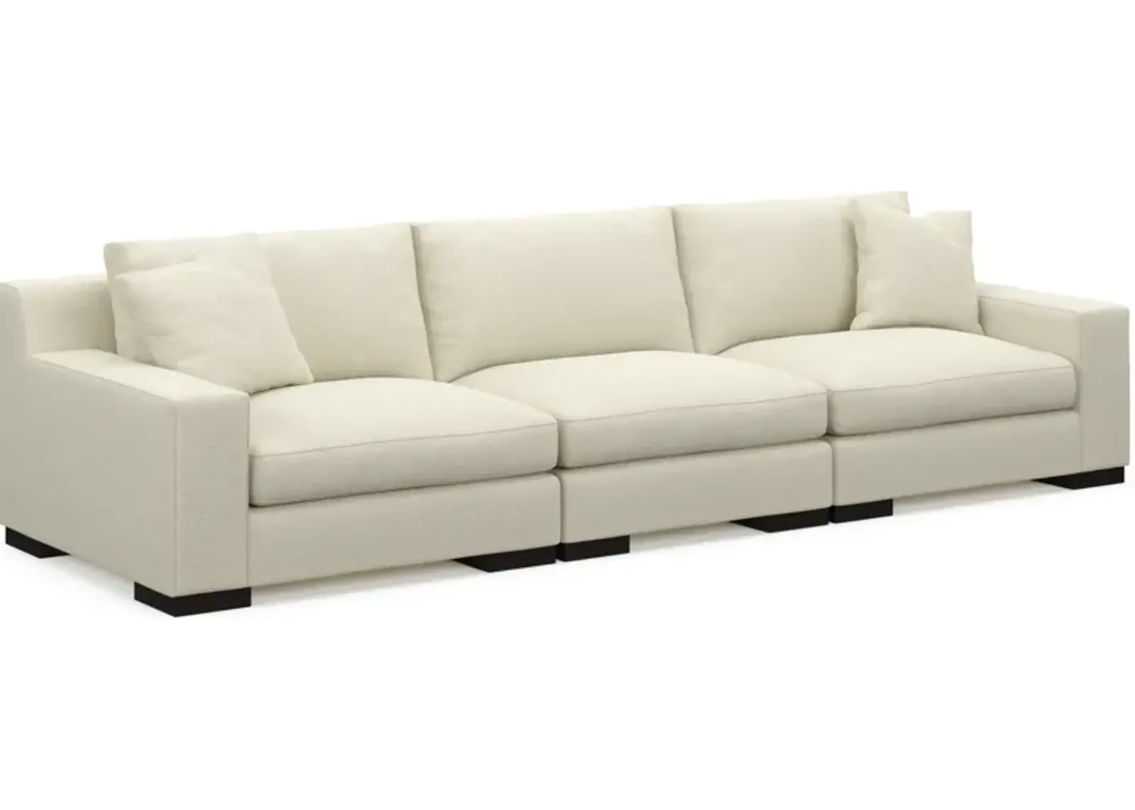 Bondi Hybrid Comfort 3-Piece Sofa - Fincher Ivory