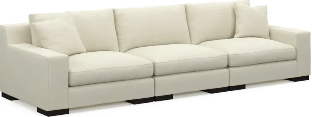 Bondi Hybrid Comfort 3-Piece Sofa - Fincher Ivory