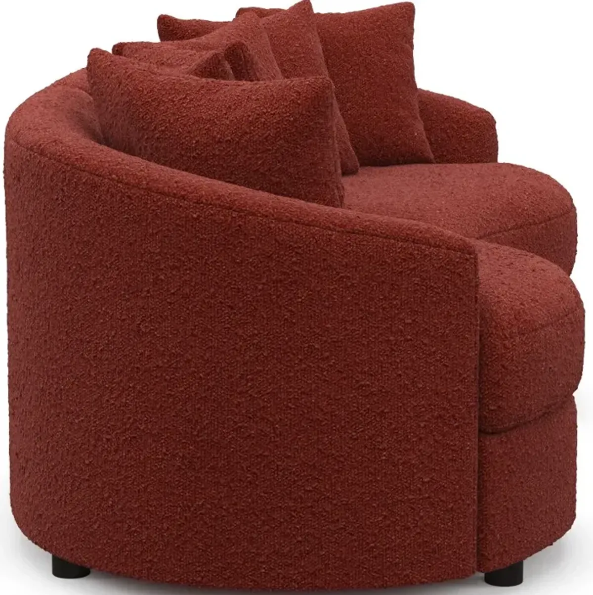 Allegra Foam Comfort 2-Piece Sectional - Bloke Brick