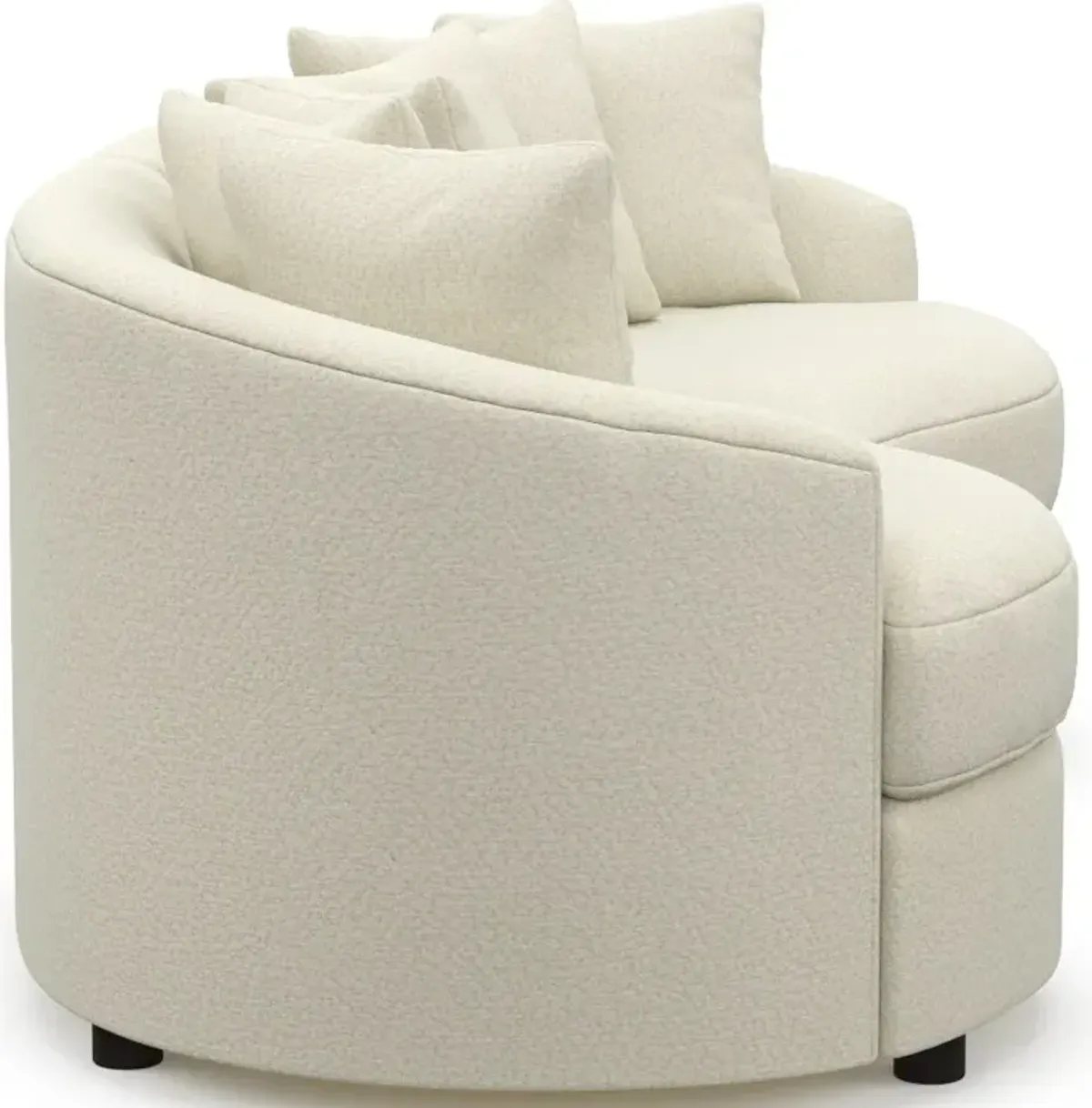 Allegra Foam Comfort 2-Piece Sectional - Fincher Ivory