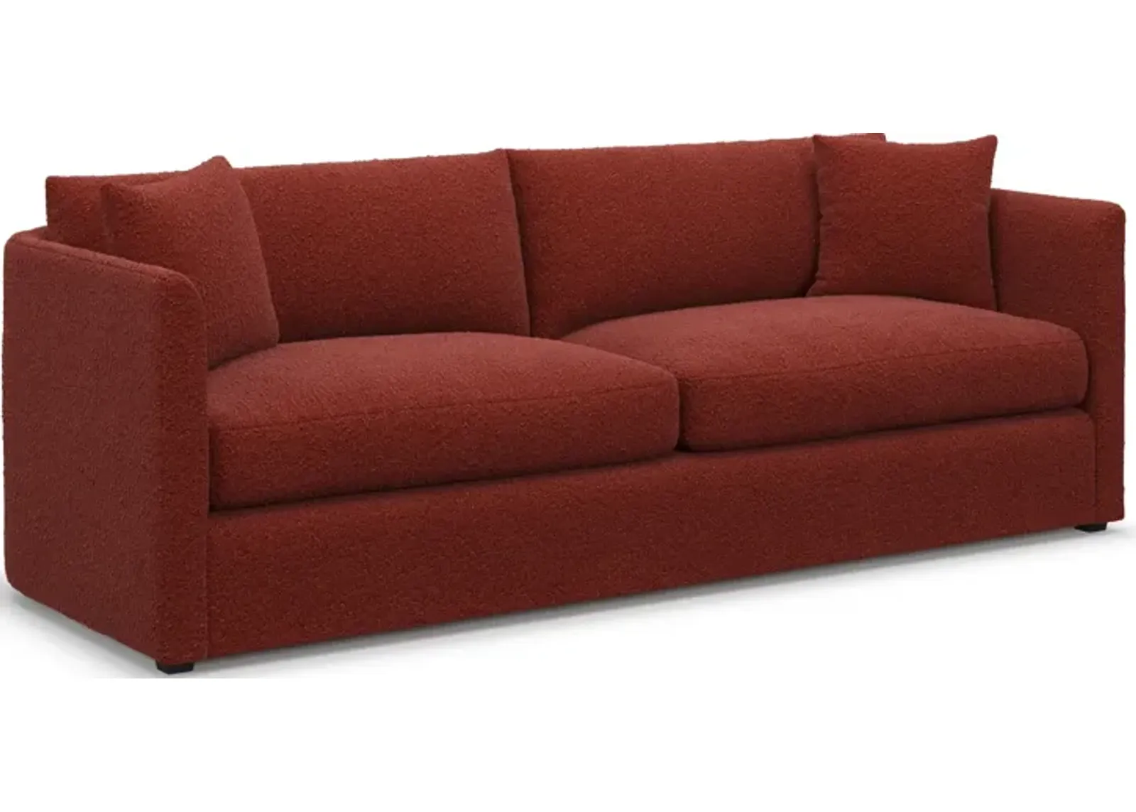 Benji Foam Comfort Sofa - Bloke Brick