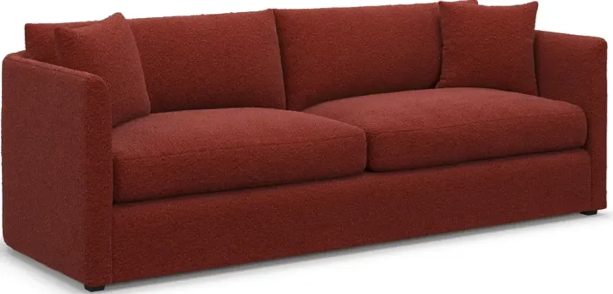 Benji Foam Comfort Sofa - Bloke Brick