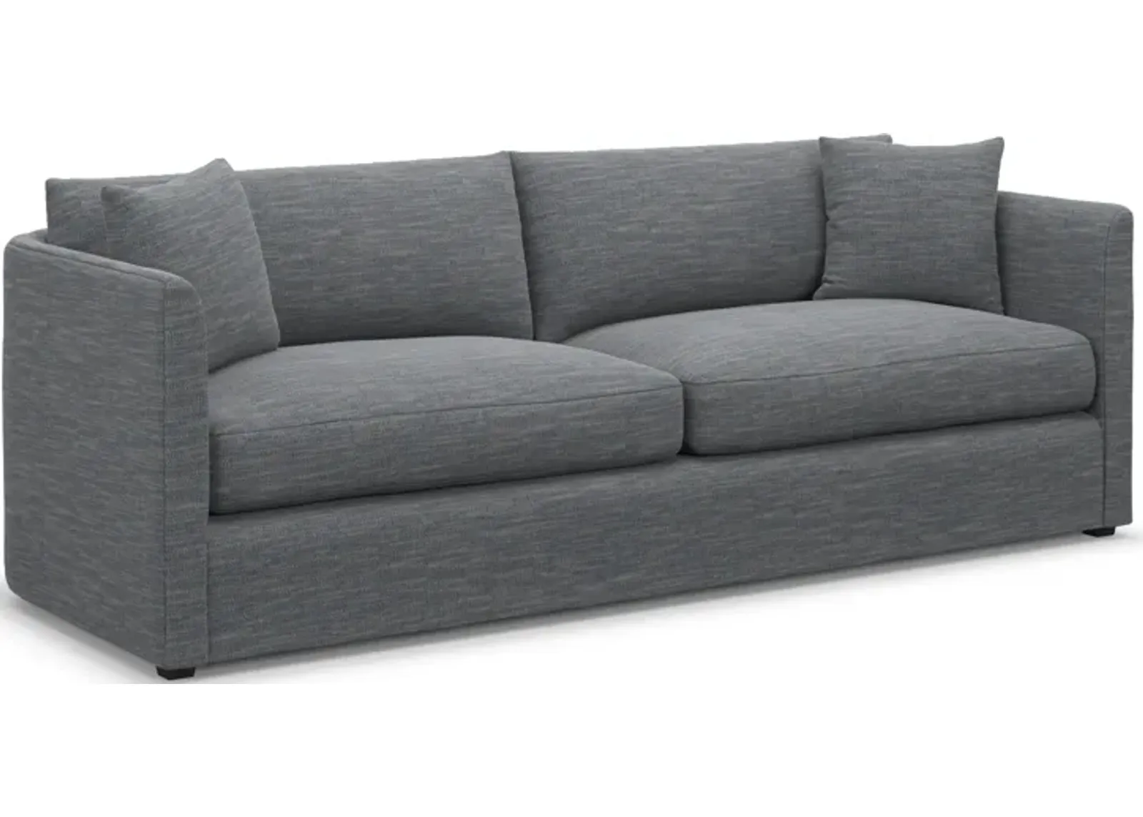 Benji Foam Comfort Sofa - Dudley Indigo