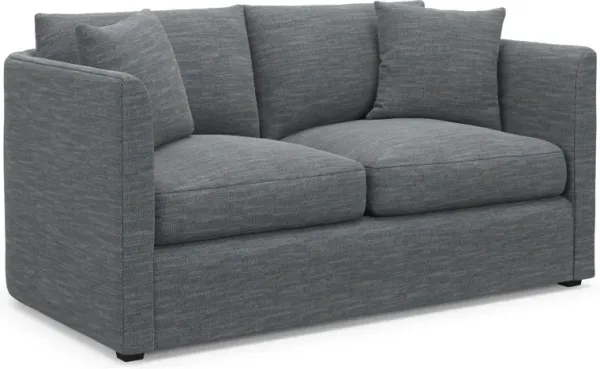 Benji Foam Comfort Loveseat - Dudley Indigo