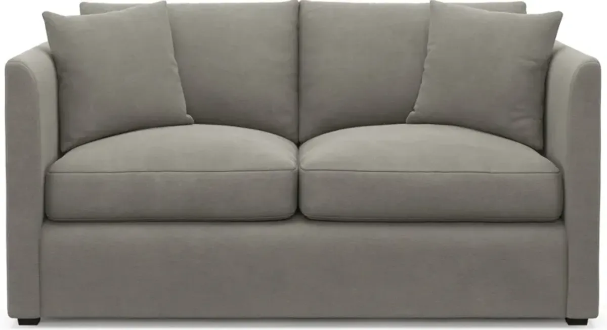 Benji Foam Comfort Loveseat - Abington Fog