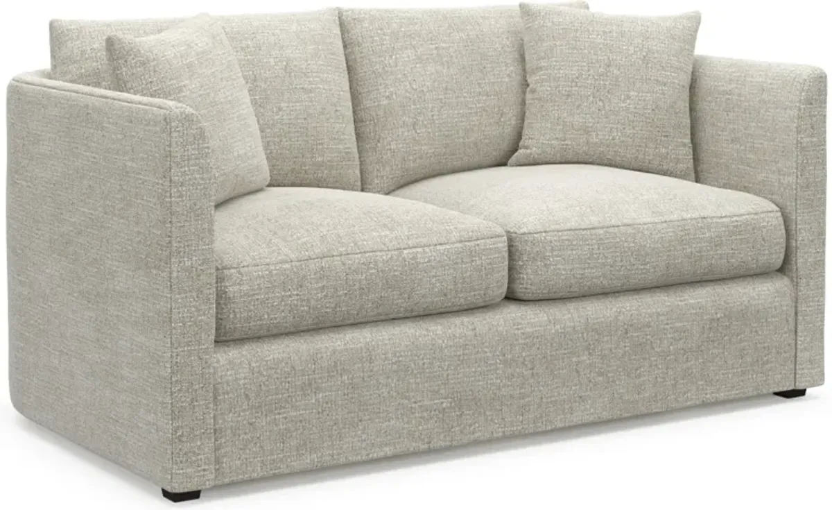 Benji Foam Comfort Loveseat - M Ivory