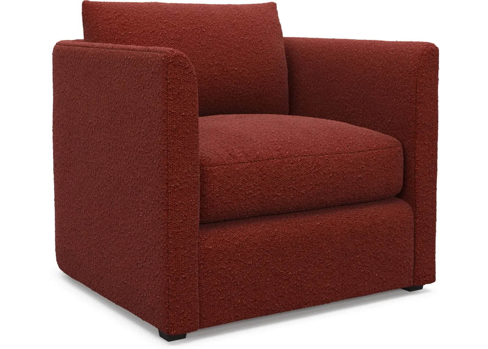 Benji Foam Comfort Accent Chair - Bloke Brick