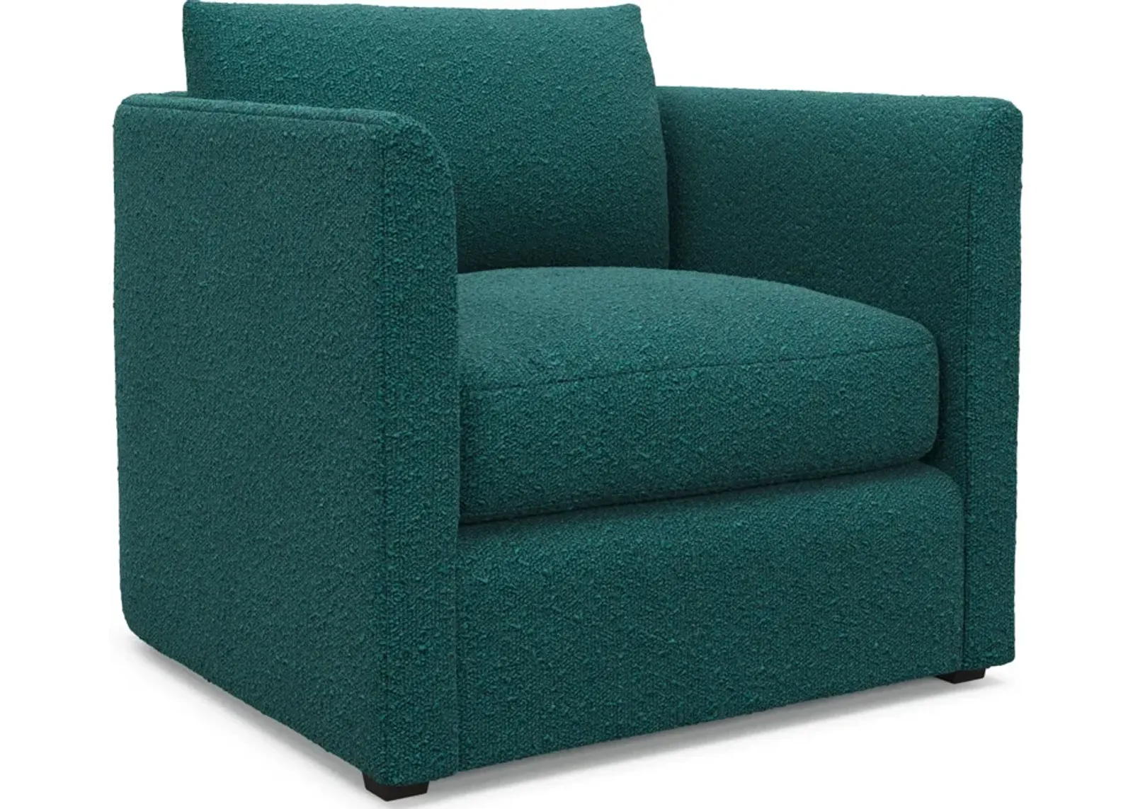 Benji Foam Comfort Accent Chair - Bloke Peacock