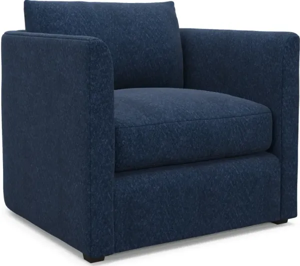 Benji Foam Comfort Accent Chair - Oslo Navy