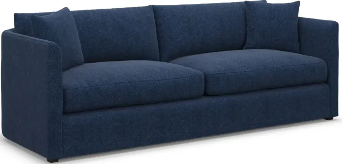 Benji Foam Comfort Sofa and Chair Set - Oslo Navy