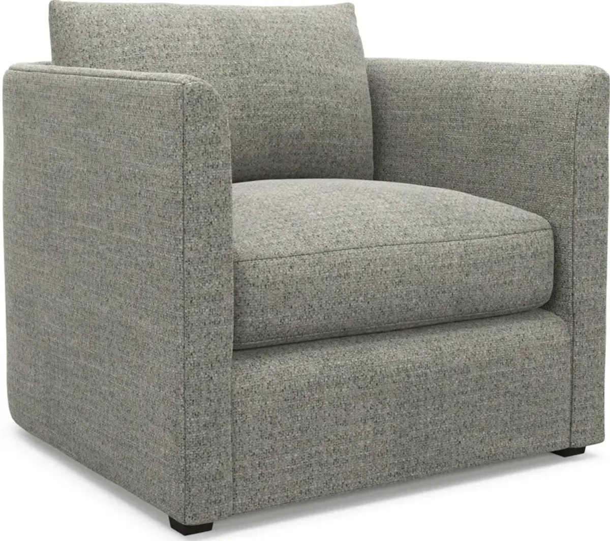 Benji Foam Comfort Sofa and Chair Set - Pandora Pepper