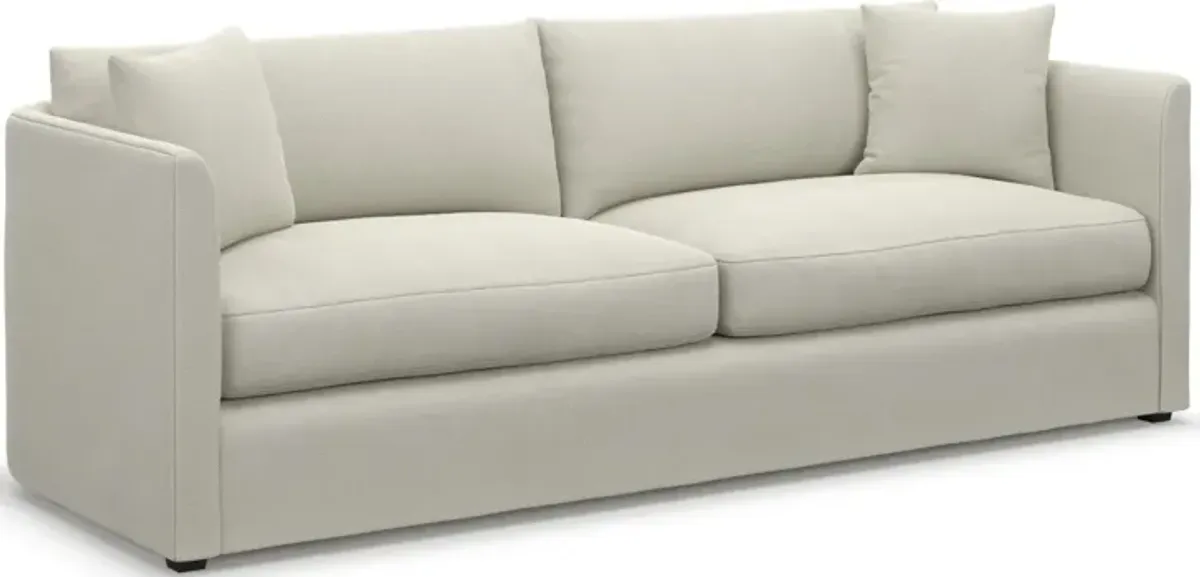 Benji Foam Comfort Sofa and Chair Set - Anders Ivory