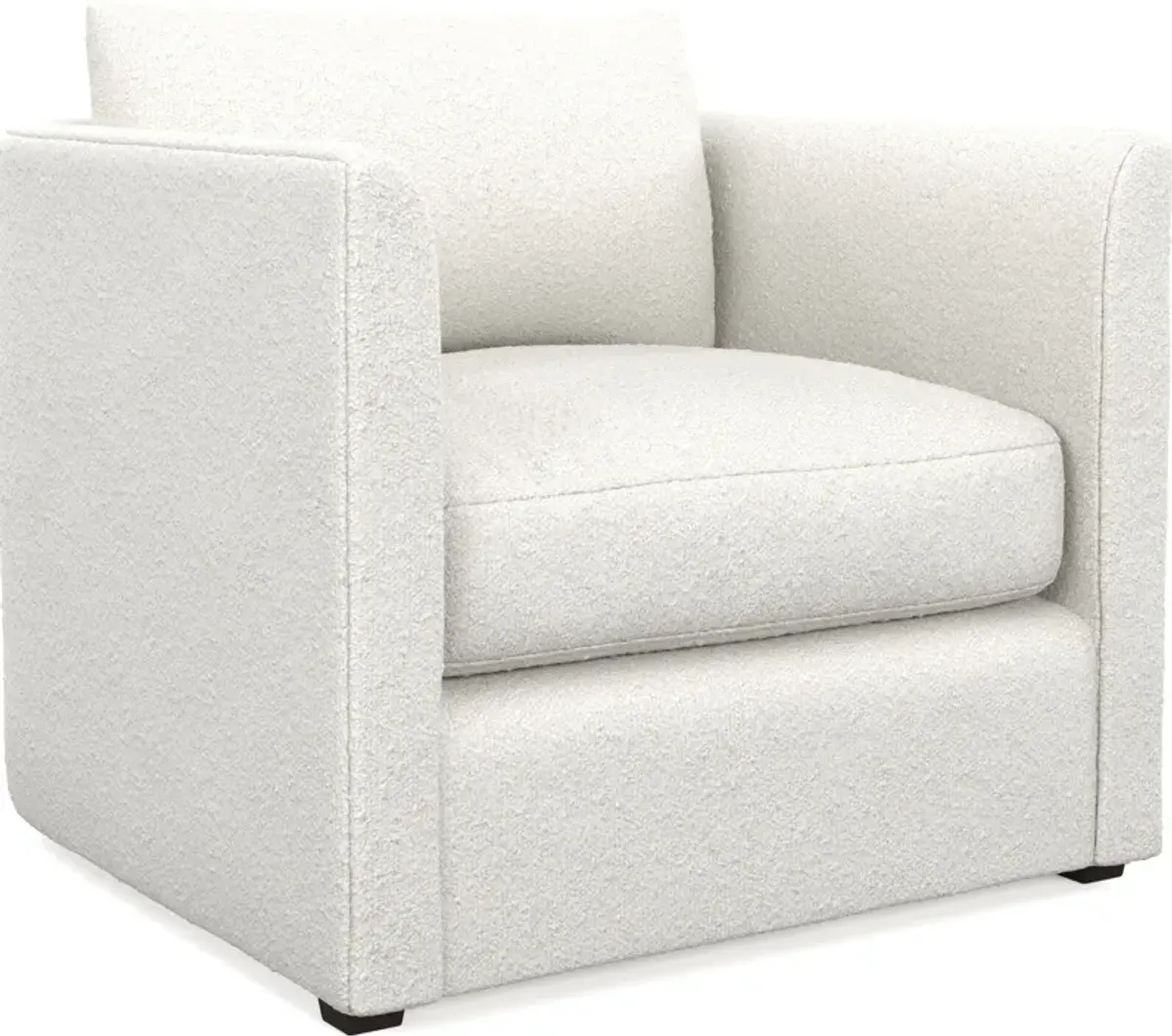 Benji Foam Comfort Sofa and Chair Set - Bloke Snow