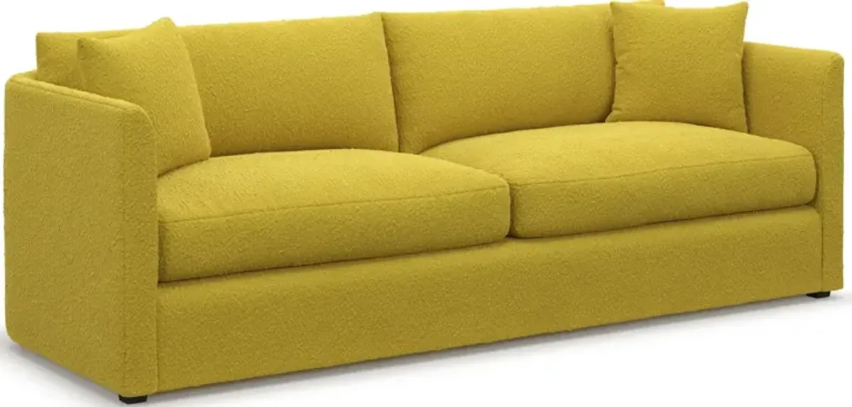 Benji Foam Comfort Sofa, Loveseat and Chair Set - Bloke Goldenrod