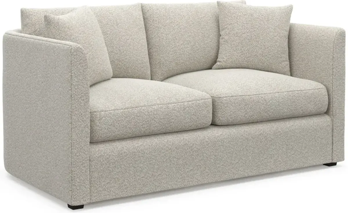 Benji Foam Comfort Sofa, Loveseat and Chair Set - Muse Stone