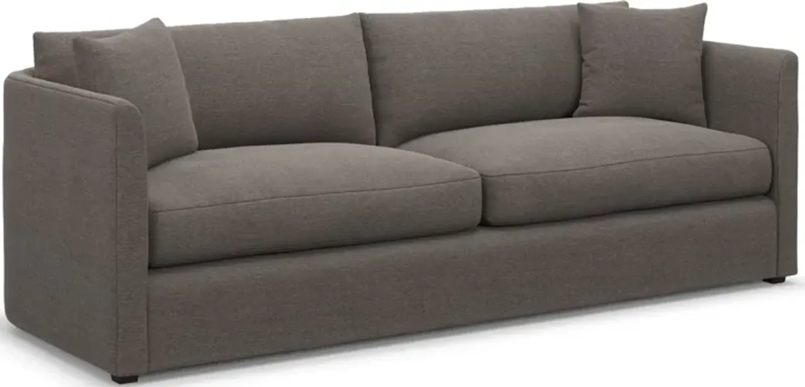 Benji Foam Comfort Sofa - Presidio Steel