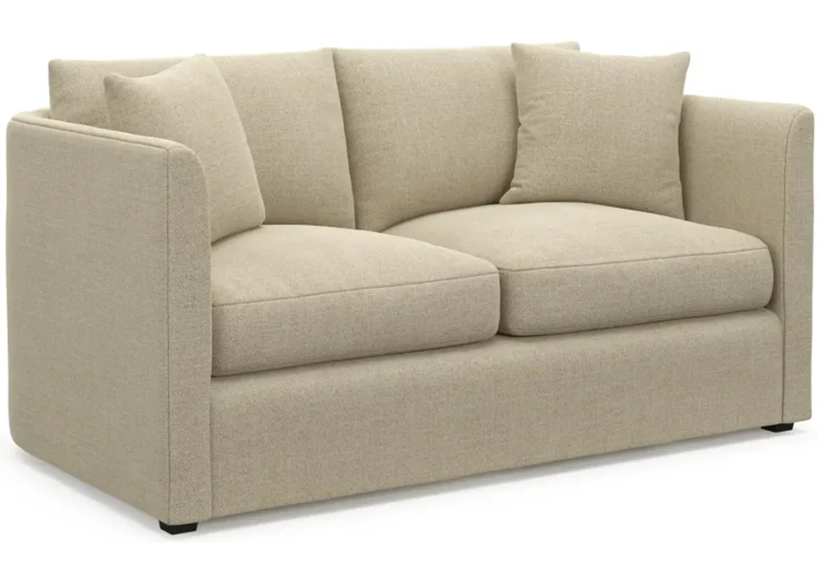 Benji Foam Comfort Loveseat - Broderick Sand