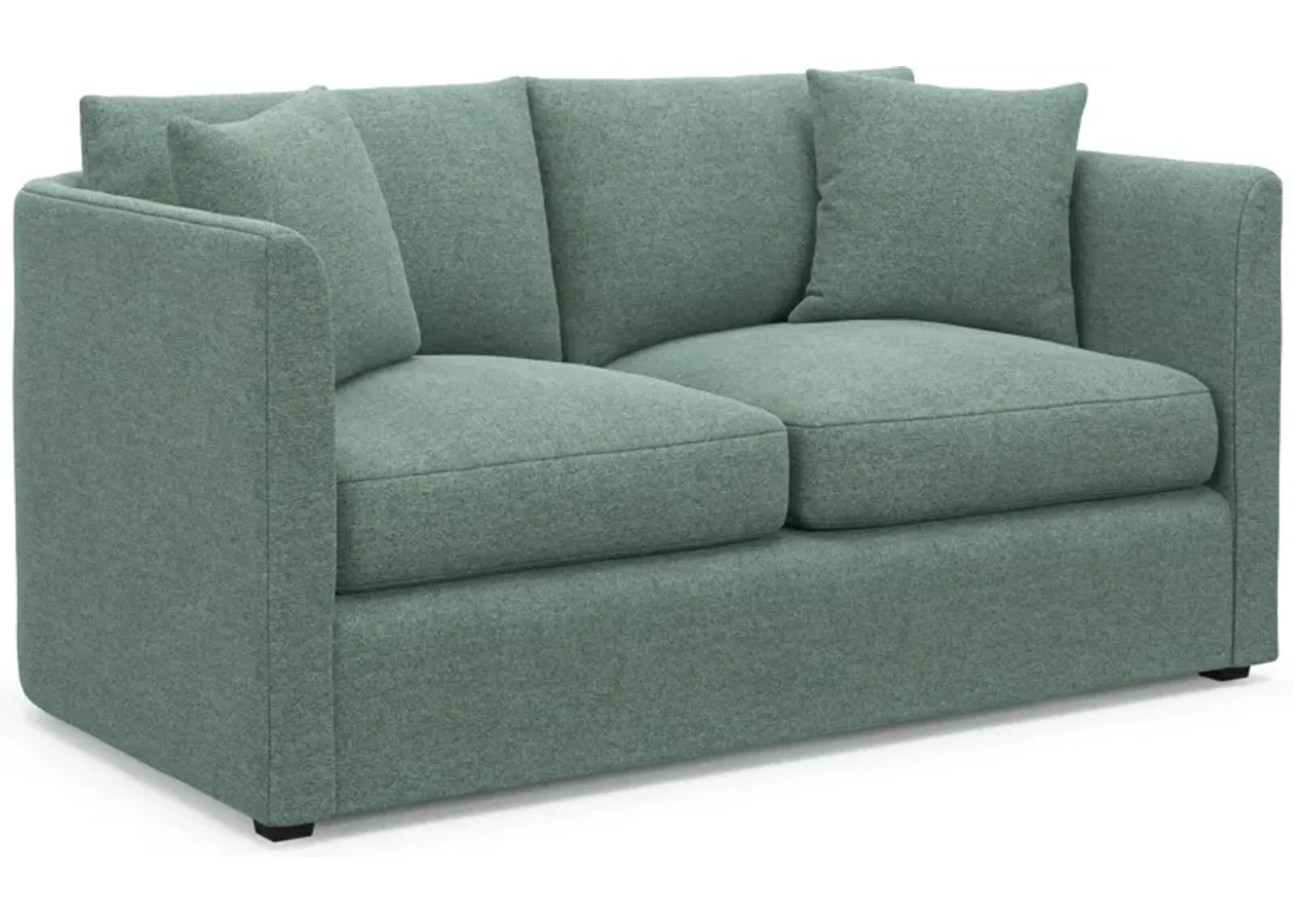 Benji Foam Comfort Loveseat - Bridger Jade