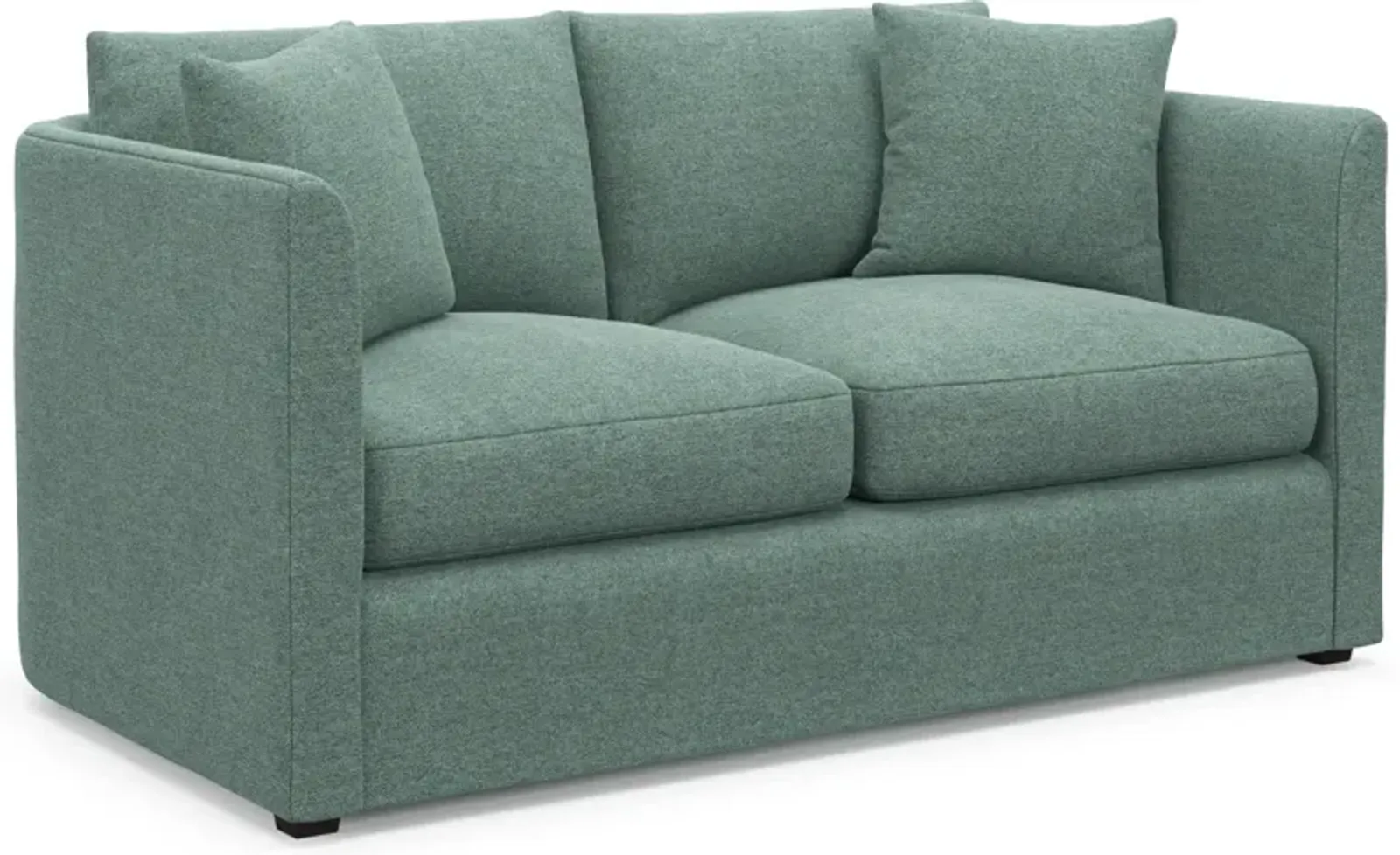 Benji Foam Comfort Loveseat - Bridger Jade