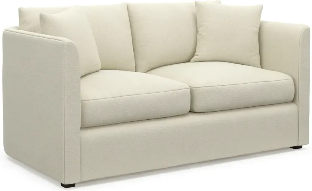 Benji Foam Comfort Loveseat - Fincher Ivory