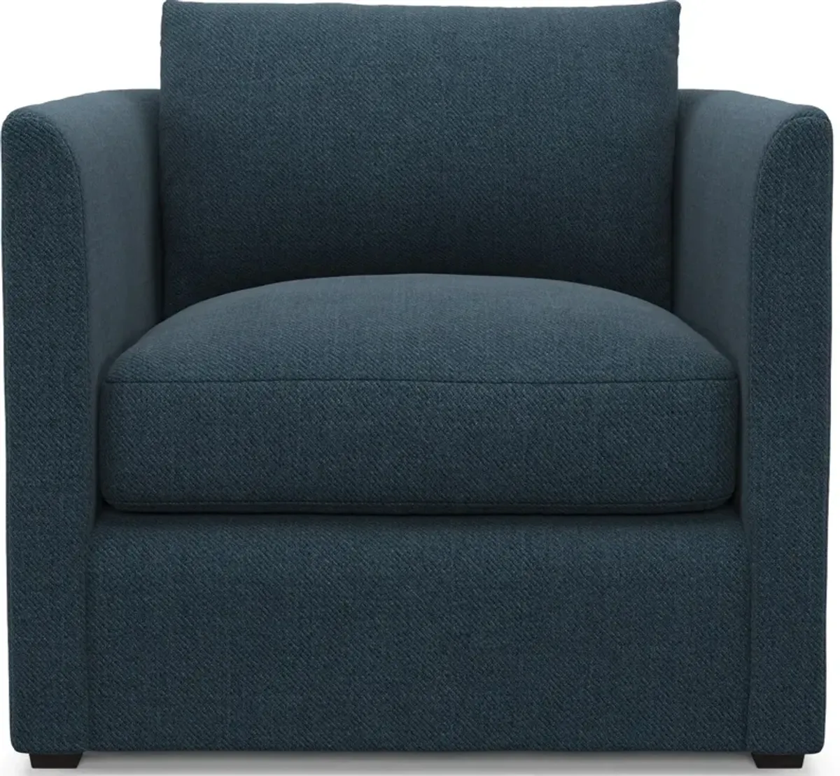 Benji Foam Comfort Accent Chair - Broderick Indigo