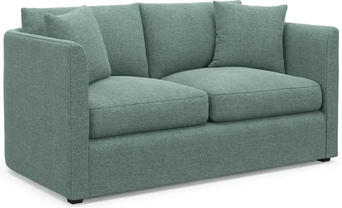 Benji Foam Comfort Sofa, Loveseat and Chair Set - Bridger Jade