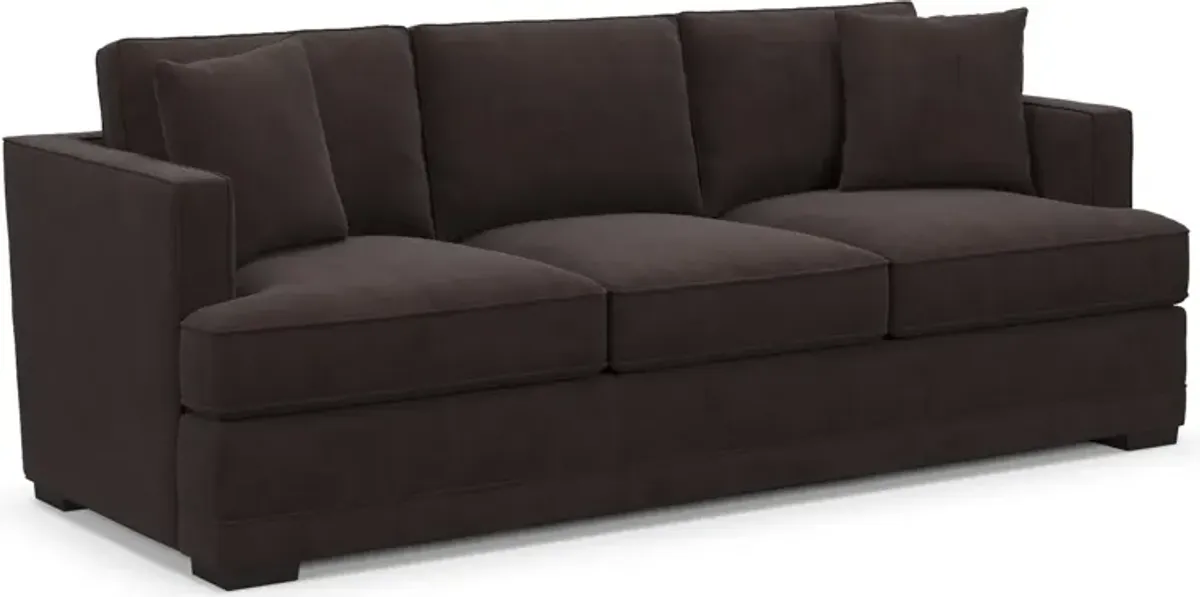 Pembroke Foam Comfort Sofa - Merrimac Dark Brown